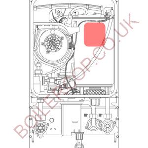 87161163790 - WORCESTER - Greenstar RI - Greenstar 15 RI HE - Burner